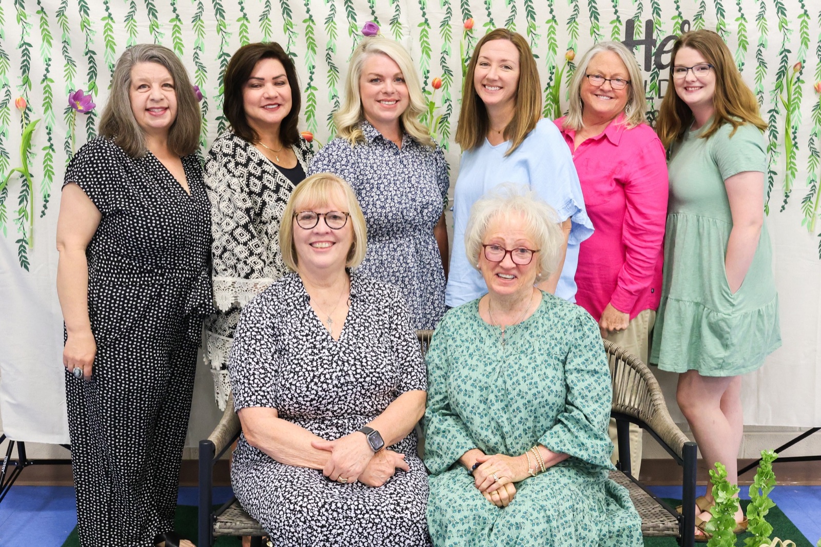 Women gathered at an Ebenezer fellowship event
